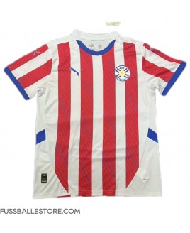 Günstige Paraguay Heimtrikot Copa America 2024 Kurzarm